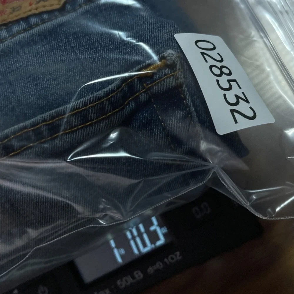 Levis‎ 505 Jeans Mens 32x30 (Fits 30x29) Blue Regular Straight Stretch Denim